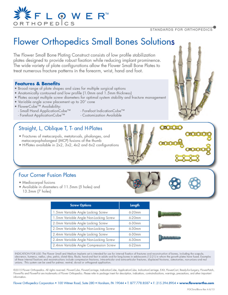 Resources Conventus Flower Orthopedics