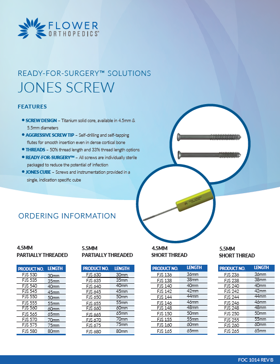 Resources Conventus Flower Orthopedics